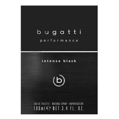 Bugatti Performance Intense Black férfi Eau de Toilette - 100 ml