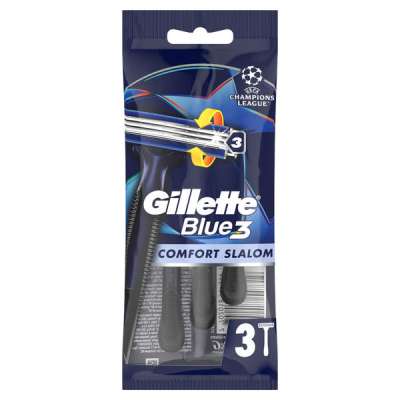 Gillette Blue3 Comfort Slalom eldobható borotva 3 pengés - 3 db