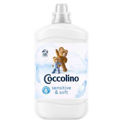Coccolino Sensitive & Soft öblítőkoncentrátum 68 mosás - 1700 ml