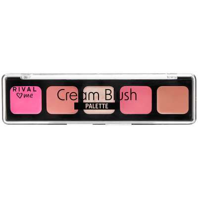 Rival Loves Me Cream Blush pirosító paletta - 1 db