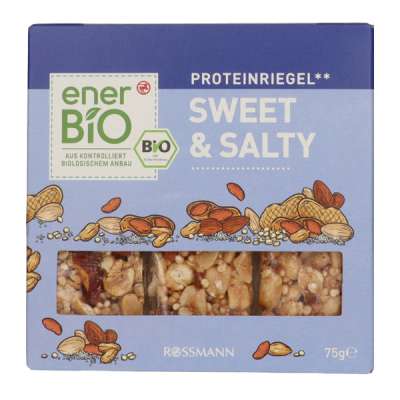Ener-Bio proteinszelet mix édes és sós - 75 g