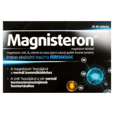 Magnisteron magnézium tabletta - 30 db
