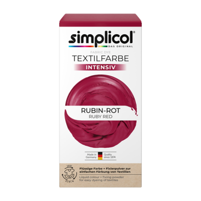 Simplicol textilfesték /rubinvörös - 1 db