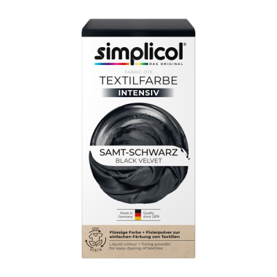 Simplicol textilfesték /bársonyfekete - 1 db