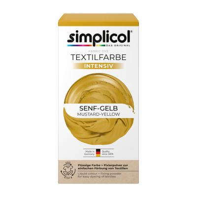 Simplicol textilfesték /mustársárga - 1 db