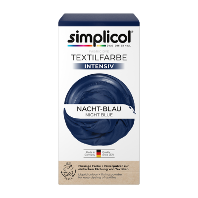 Simplicol textilfesték /éjkék - 1 db