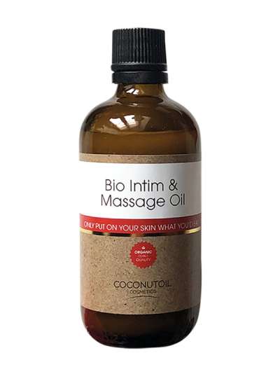Coconutoil Cosmetics Bio intim- és masszázsolaj - 80 ml