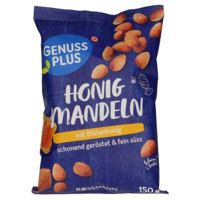 Genuss Plus mézes mandula - 150 g