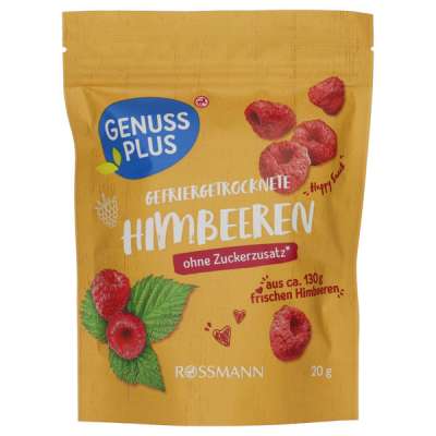 Genuss Plus szárított málna - 20 g