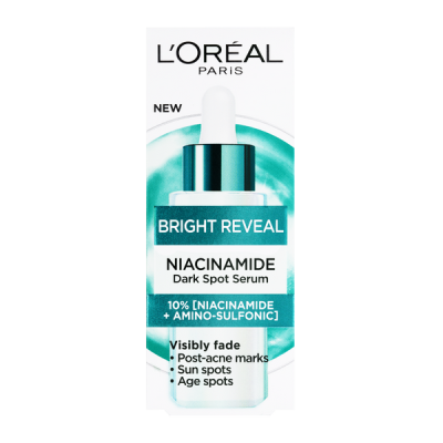 L'Oréal Paris Bright Reveal sötét foltok elleni szérum niacinamiddal - 30 ml