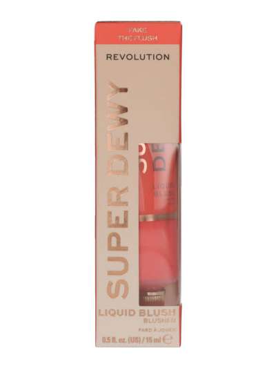 Revolution Super Dewy Fake The Flush folyékony pirosító - 1 db