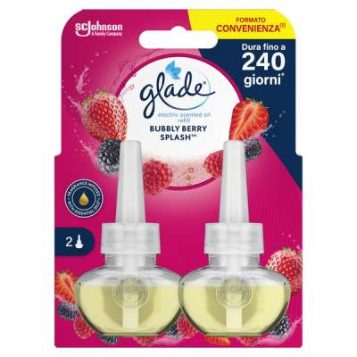 Glade Bubbly Berry Splash elektromos légfrissítő készülék utántöltő 2x20 ml - 40 ml