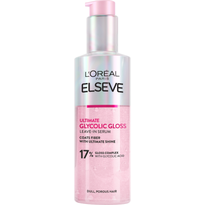 L'Oréal Paris Elseve Glycolic Gloss hajápoló szérum glikolsavval - 150 ml