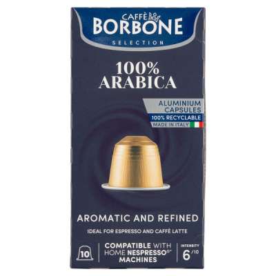 Caffè Borbone 100% Arabica Nespresso kávékapszula  - 10 db