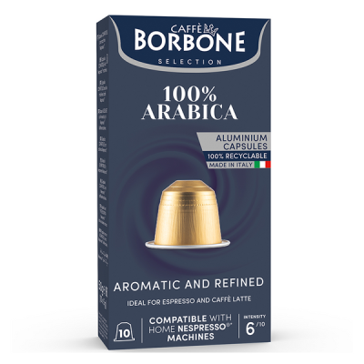 Caffè Borbone 100% Arabica Nespresso kávékapszula  - 10 db