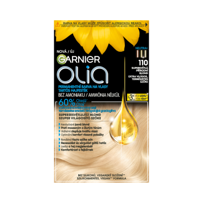 Garnier Olia tartós hajfesték /110 extra világos természetes szőke - 1 db