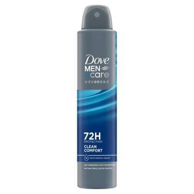 Dove Men+Care Clean Comfort deo spray - 200 ml