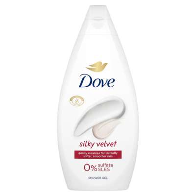 Dove Silky Velvet tusfürdő - 450 ml