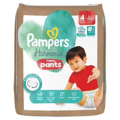 Pampers Harmonie Pants bugyipelenka 4-es 9-15 kg - 22 db
