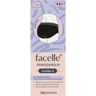 Facelle Hipster menstruációs bugyi S-es méret - 1 db