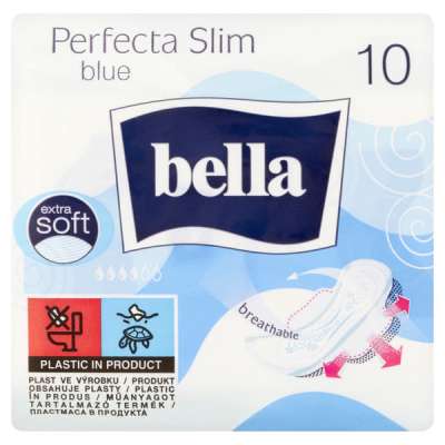 Bella Perfecta Slim Blue egészségügyi betét - 10 db