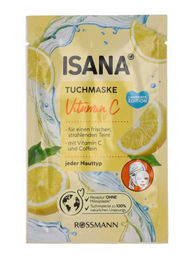 Isana C-vitamin fátyolmaszk  - 1 db