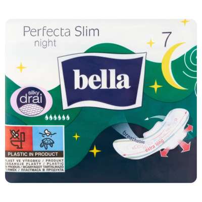 Bella Perfecta Slim Night éjszakai egészségügyi betét - 7 db