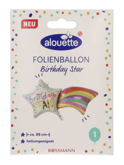 Alouette állatos fólia lufi /lányos - 1 db