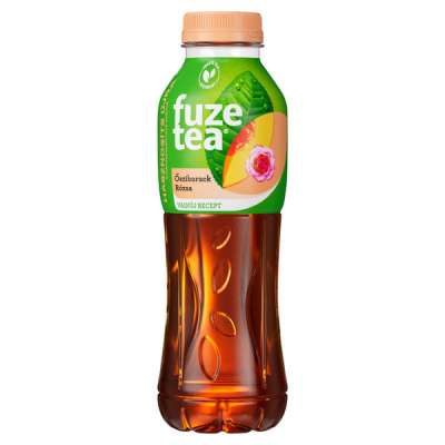 Fuze Tea szénsavmentes őszibarack - és rózsaízű üdítőital fekete tea kivonattal 500 ml