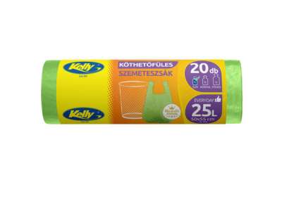 Kelly szemeteszsák köthető füllel 25 l - 20 db