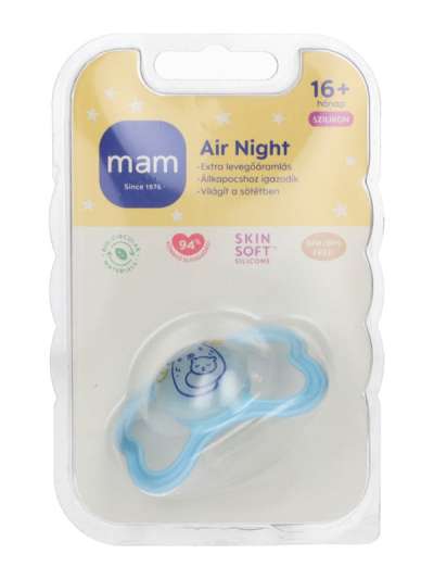 MAM Air Night szilikon alvócumi 16 hónapos kortól - 1 db