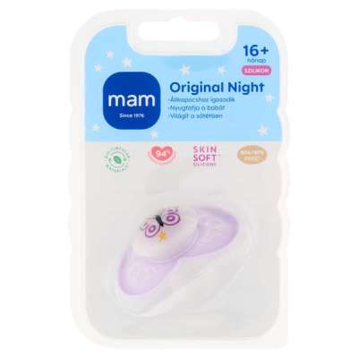 MAM Original Night szilikon alvócumi 16 hónapos kortól - 1 db