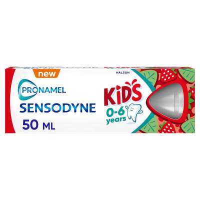 Sensodyne Pronamel Kid's fluoridos fogkrém epres ízű 0-6 éves korig - 50 ml