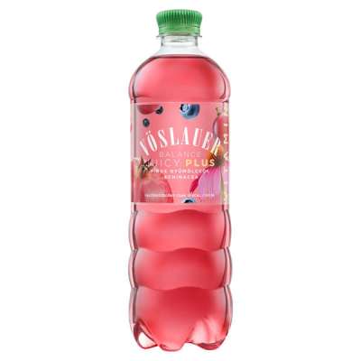Vöslauer Balance Juicy Plus ásványvíz piros gyümölcsök-echinacea ízesítésű - 750 ml