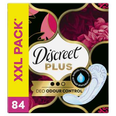 Discreet Protective Odour Control Plus tisztasági betét - 84 db
