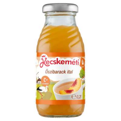 Kecskeméti őszibarack ital 4 hónapos kortól - 200 ml