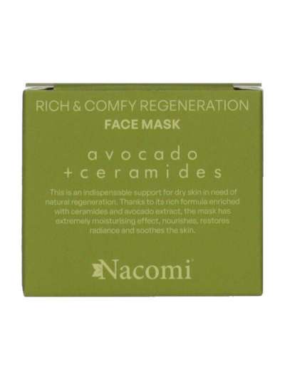 Nacomi Rich&Comfy arcmaszk avokádóval és ceramiddal - 50 g