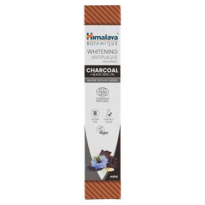 Himalaya Botanique lepedékeltávolító fogkrém faszénnel - 75 ml