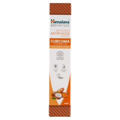 Himalaya Botanique lepedékeltávolító fogkrém kurkumával - 75 ml