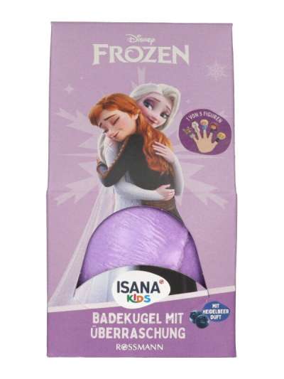 Isana Kids Disney fürdőgolyó meglepetéssel - 1 db