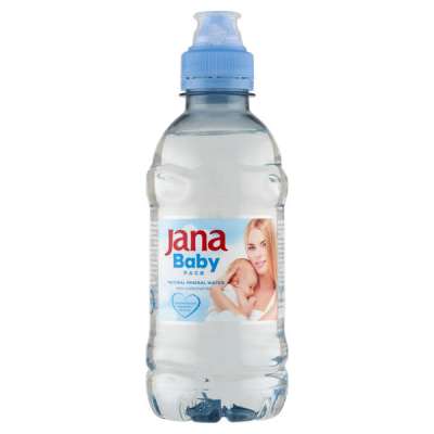 Jana Baby Natur természetes ásványvíz - 330 ml
