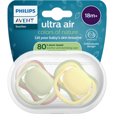 Philips Avent Ultra Air játszócumi 18 hónapos kortól - 2 db