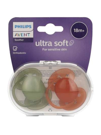Philips Avent Ultra Soft játszócumi 18 hónapos kortól - 2 db