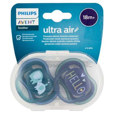 Philips Avent Ultra Air játszócumi 18 hónapos kortól - 2 db