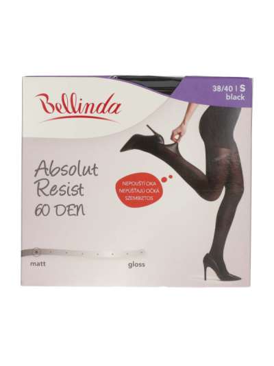 Bellinda Absolut Resist 30den Fekete S Harisnya - 1 db
