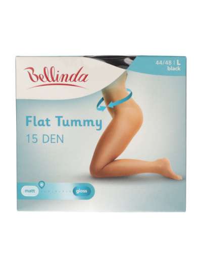 Bellinda Flat Tummy harisnya 15 DEN /fekete L - 1 db