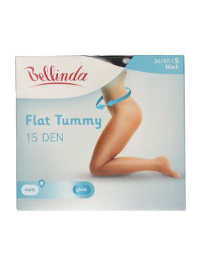 Bellinda Flat Tummy harisnya 15 DEN /fekete S - 1 db