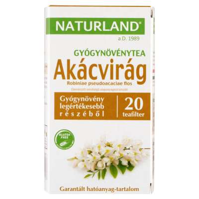 Naturland filteres akácvirág tea - 24 g