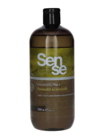 Sense feszesítő és tonizáló masszázsolaj - 500 ml