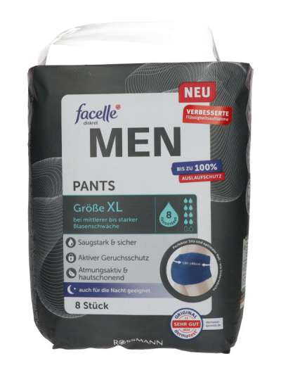 Facelle Diskret Men férfi női inkontinencia-alsónadrág - 8 db